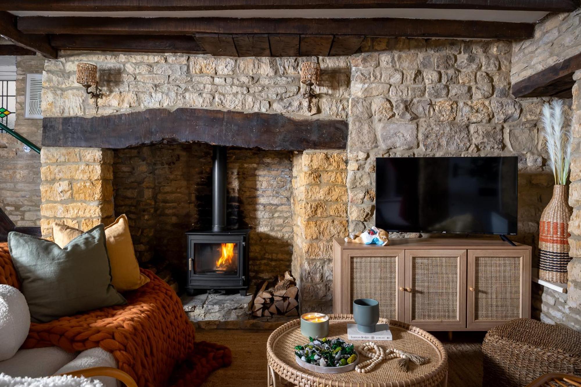 Bourton Scandi Chic Authentic Cottage Extérieur photo
