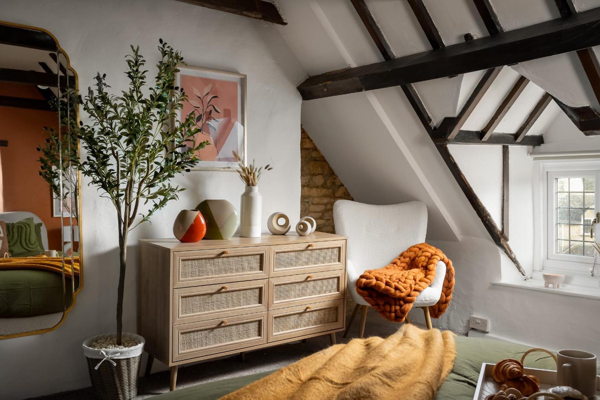 Bourton Scandi Chic Authentic Cottage Extérieur photo