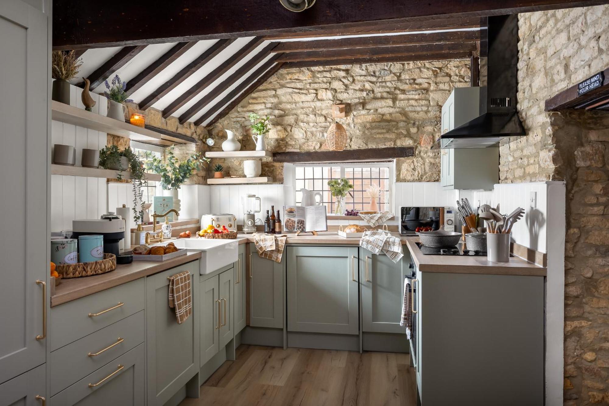 Bourton Scandi Chic Authentic Cottage Extérieur photo